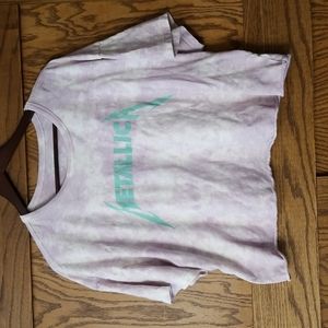 Metallica cropped tshirt